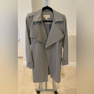 Michael Kors Gray Trench Coat